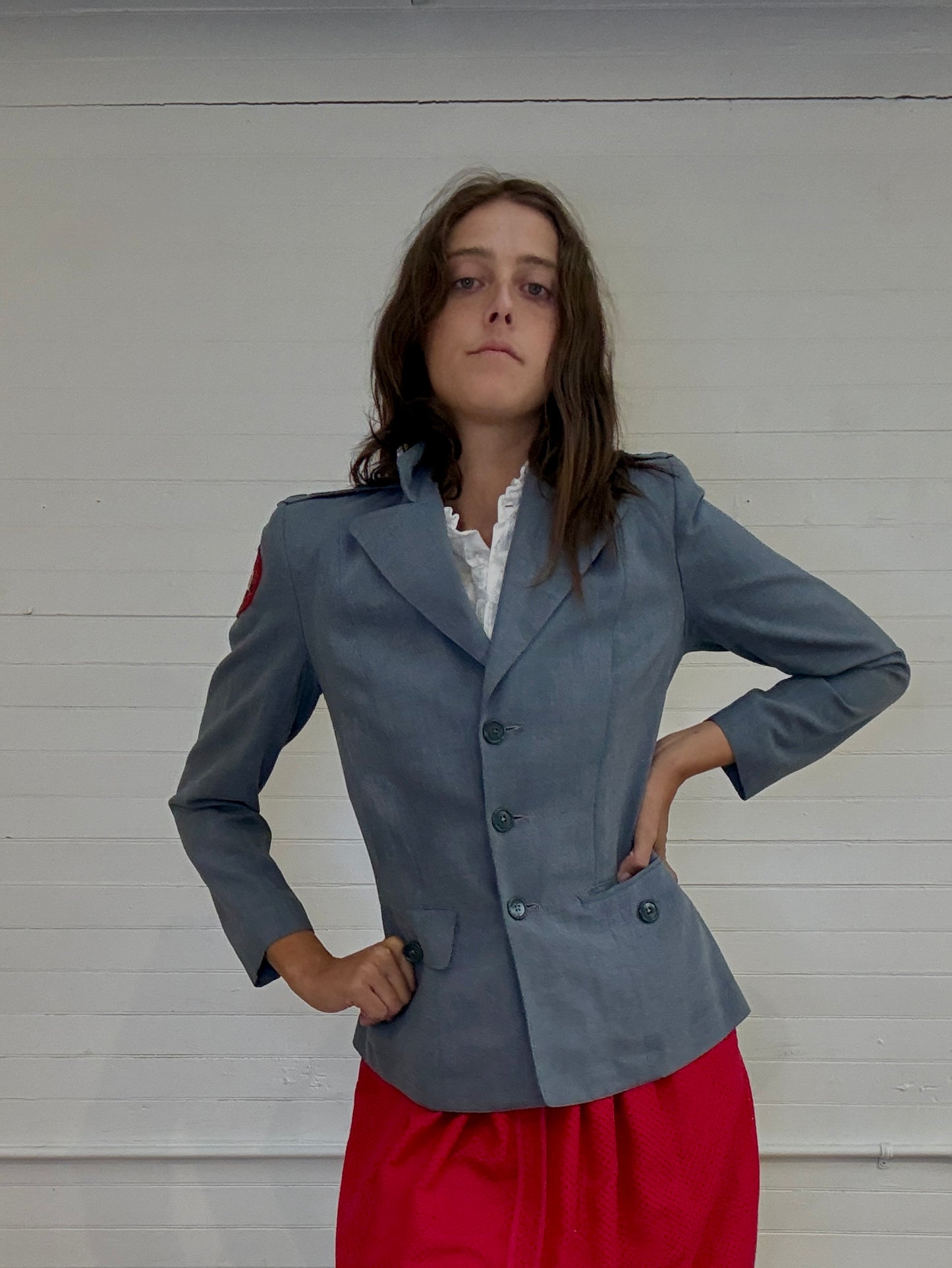 Vintage WWII American Red Cross Military Jacket