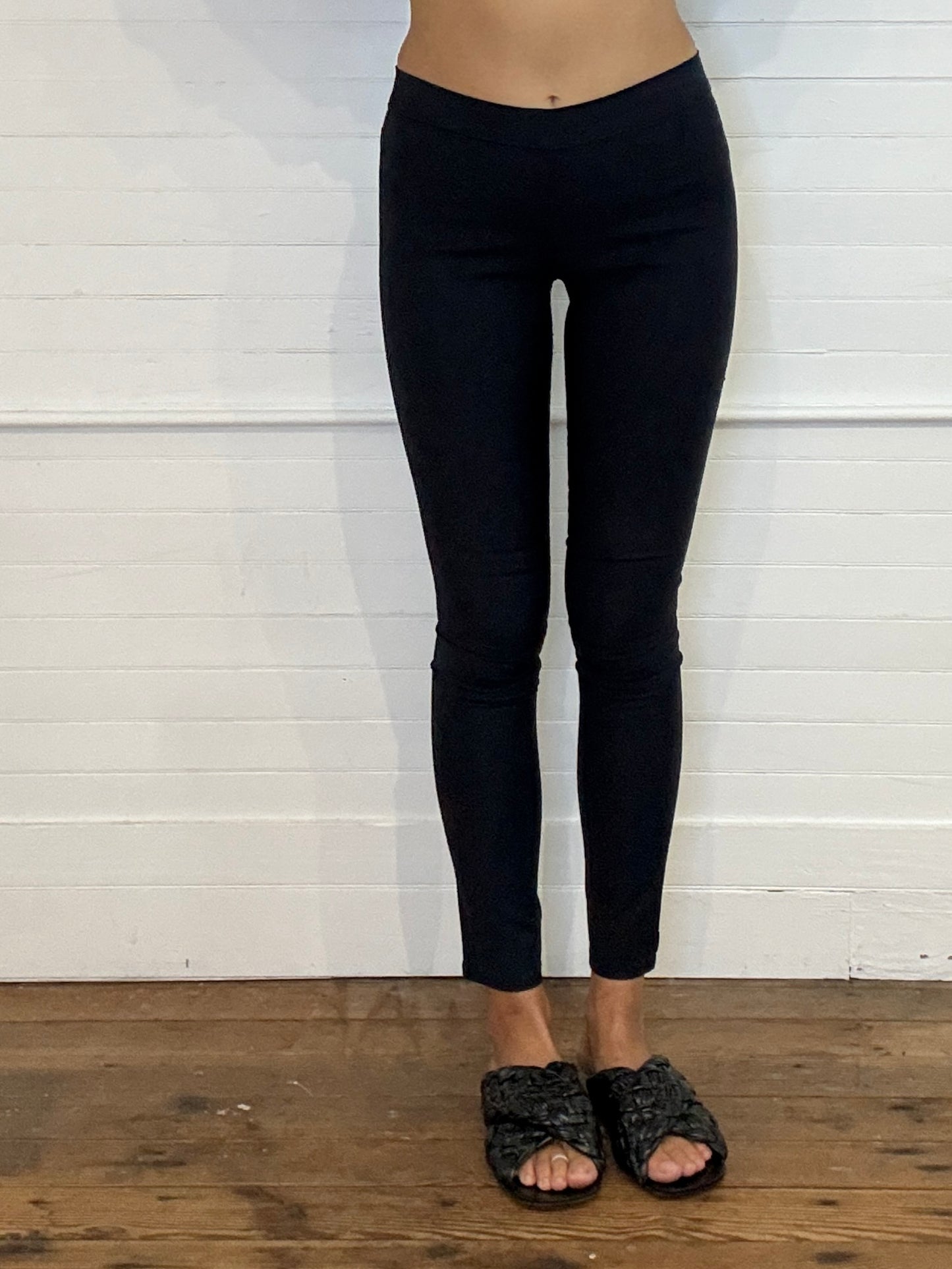Pre-Loved The Row Navy Blue Skinny Pants