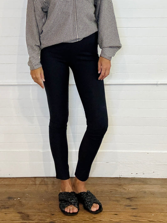 Pre-Loved The Row Navy Blue Skinny Pants
