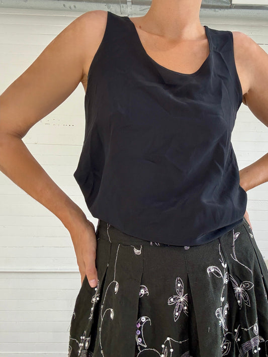Vintage Chloé Sheer Silk Blouse