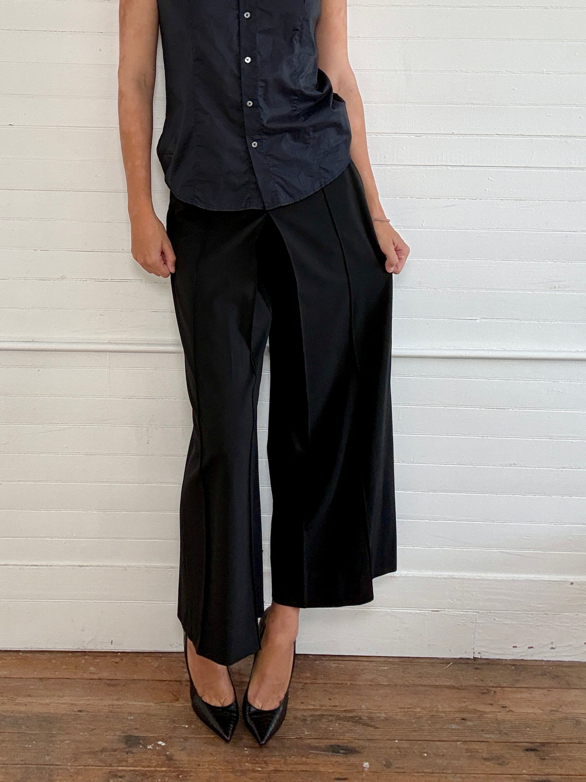 Vintage Giorgio Armani Black Trousers