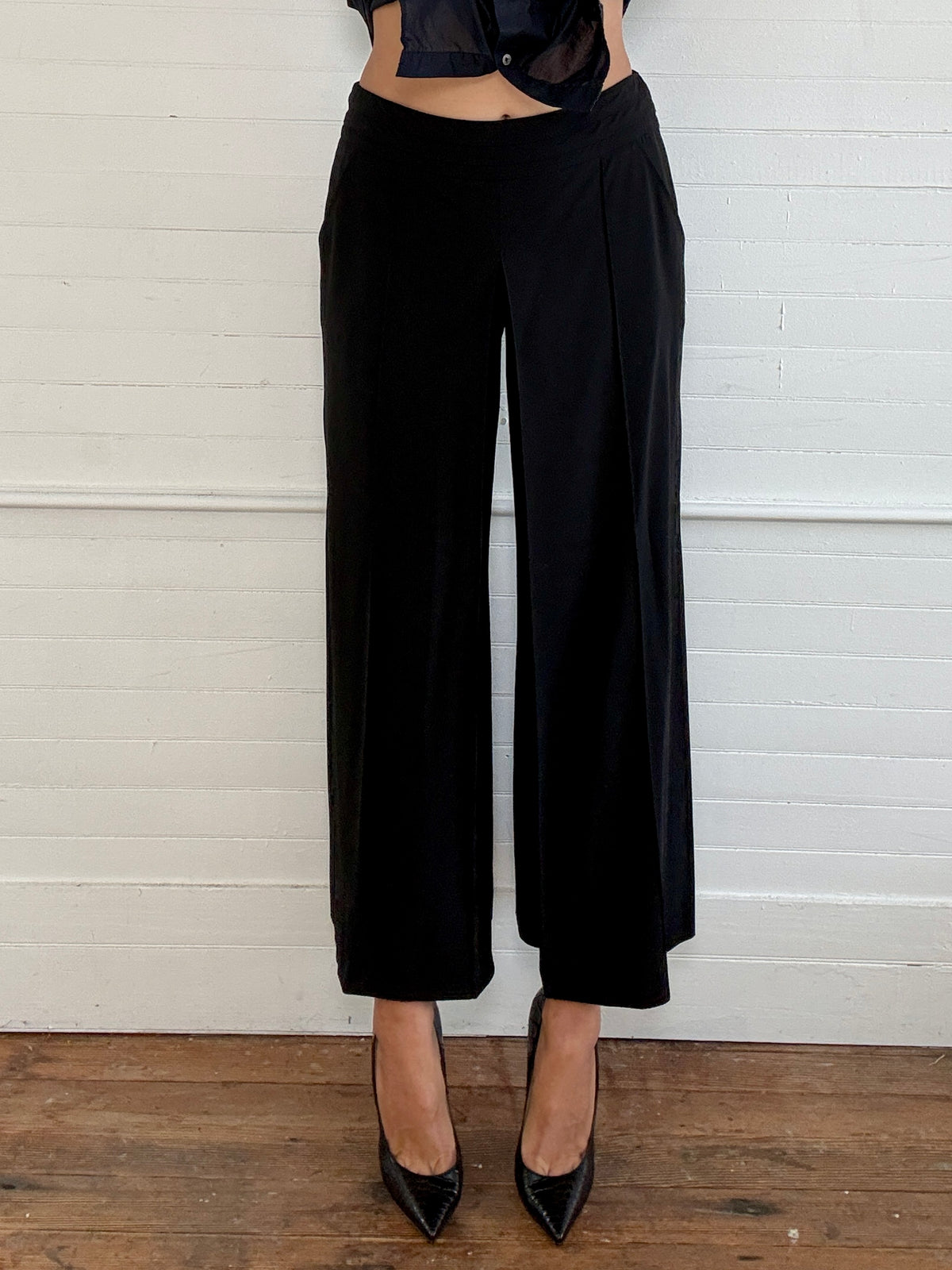 Vintage Giorgio Armani Black Trousers