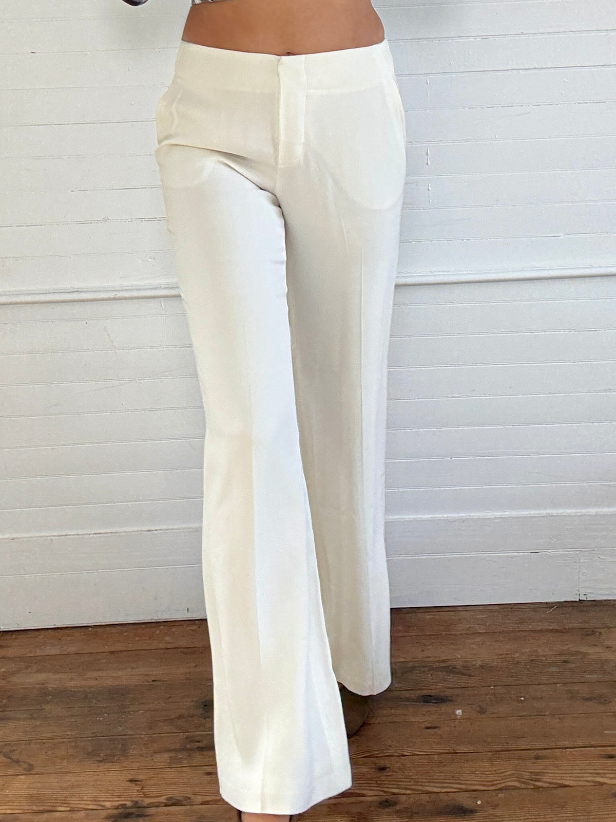 Pre-Loved L'Agence White Trousers