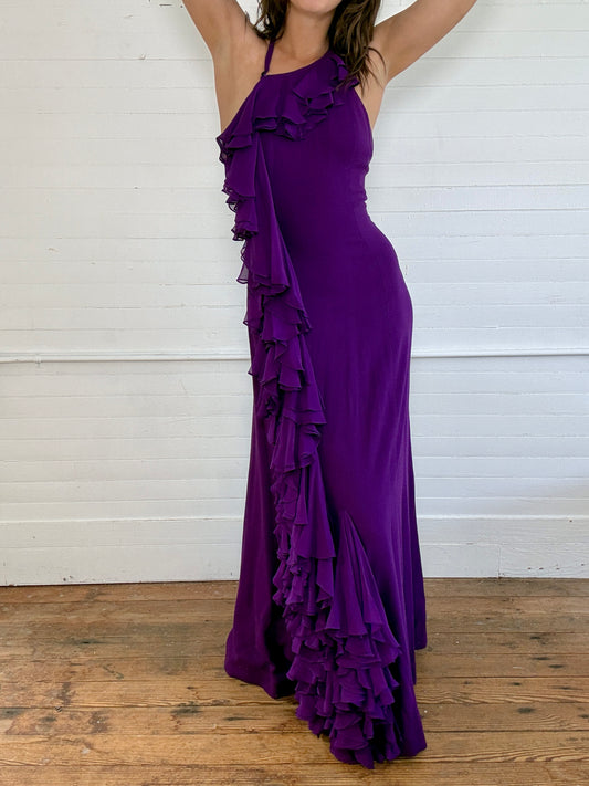 Pre-Loved Malandrino Purple Dress