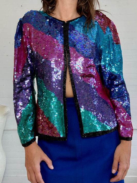 Vintage Sequin Jacket