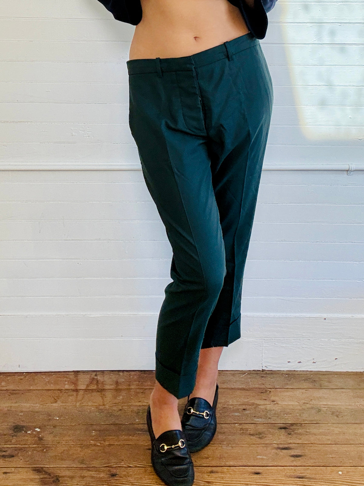 Pre-Loved Marni Green Trousers