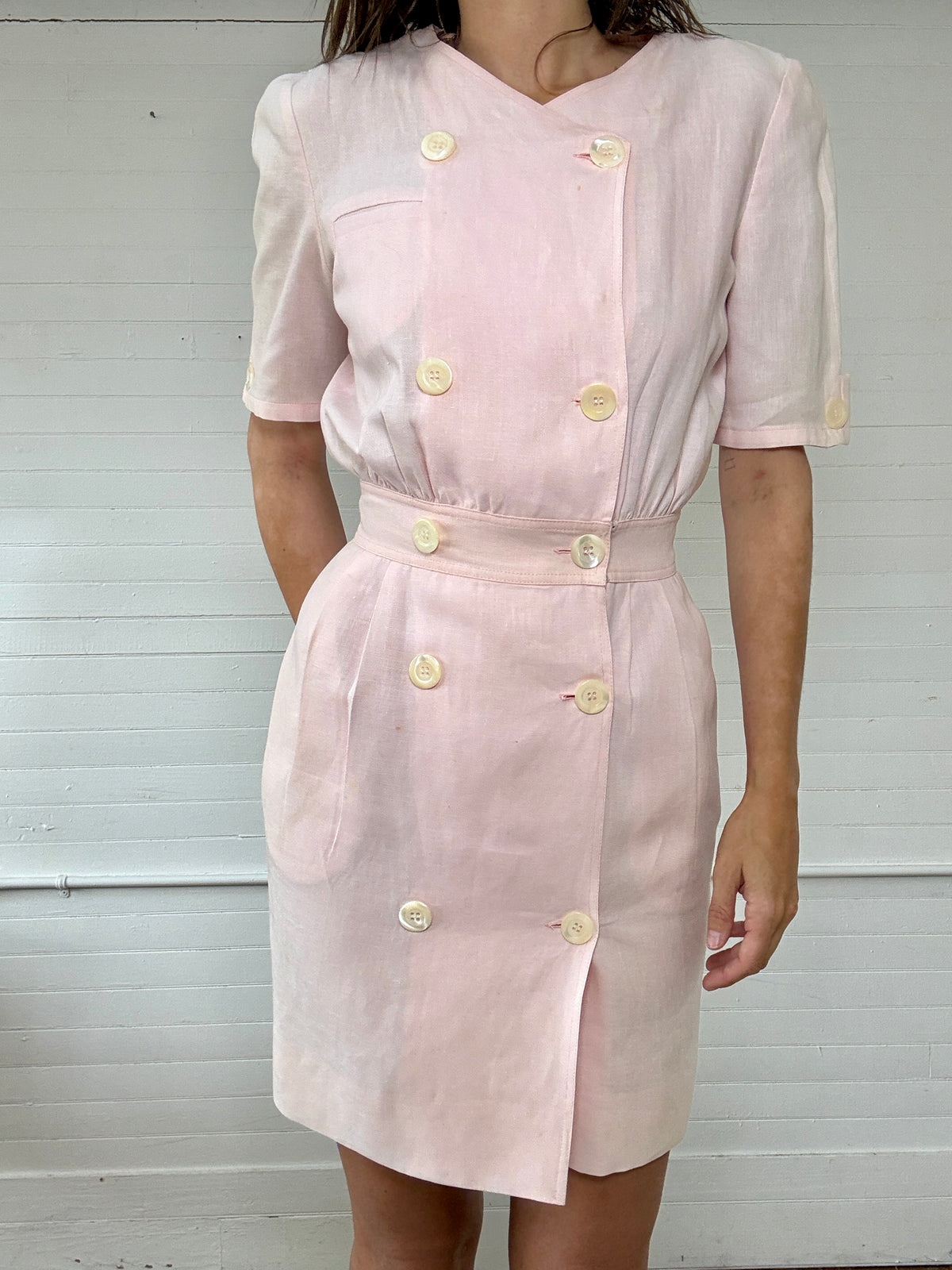 Vintage Valentino Pink Mini Dress