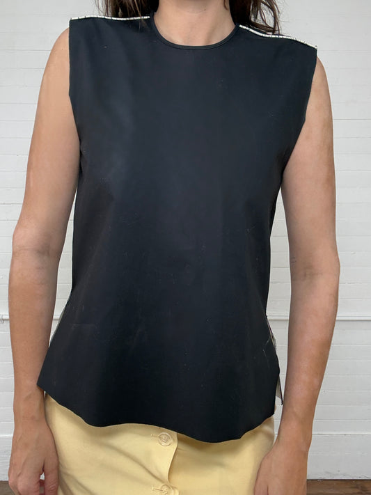 Vintage Helmut Lang Black Tank Top