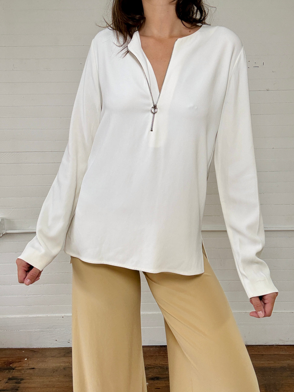 Vintage Stella McCartney White Tunic Blouse
