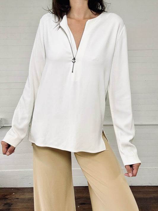 Vintage Stella McCartney White Tunic Blouse