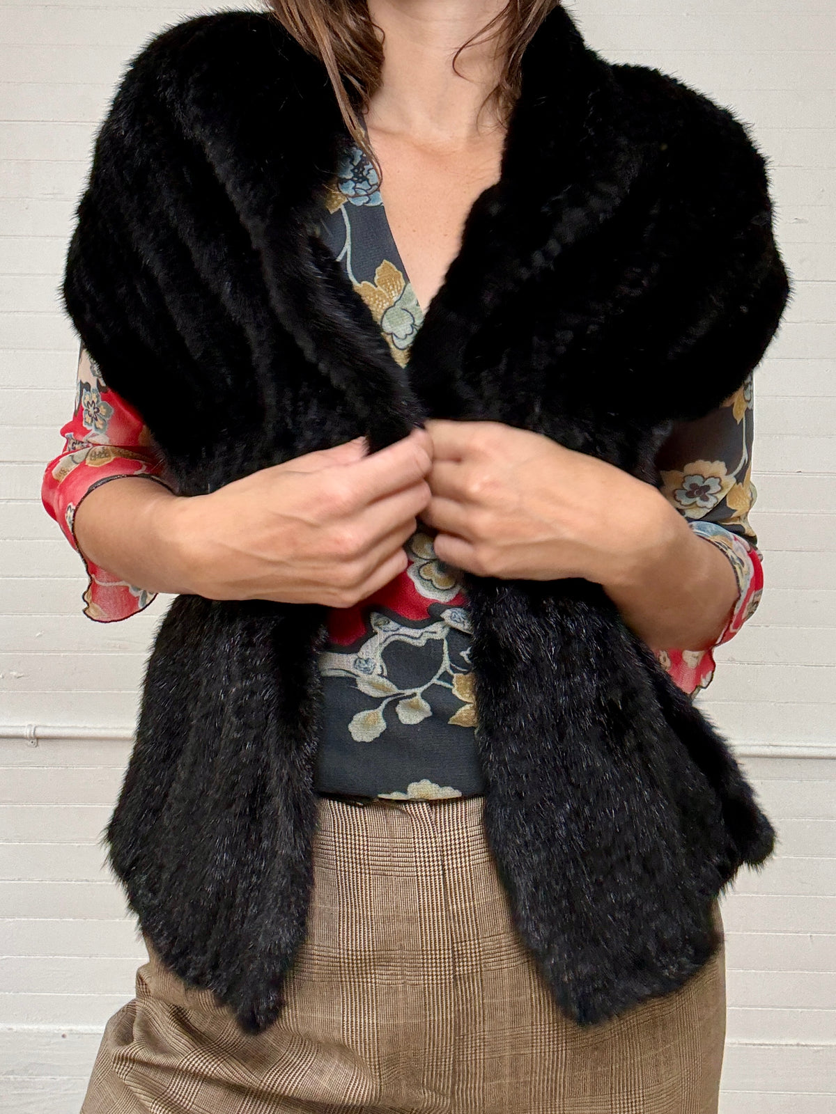 Vintage Fur Scarf