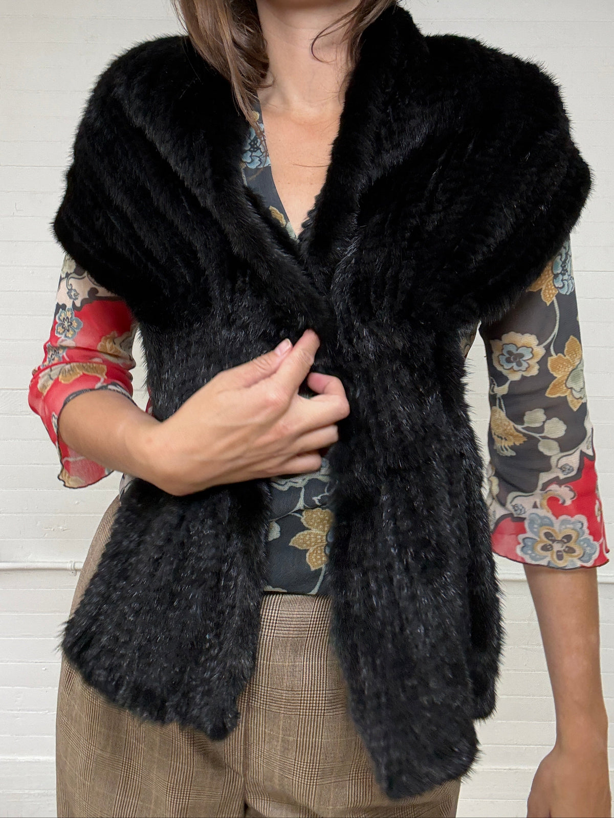 Vintage Fur Scarf