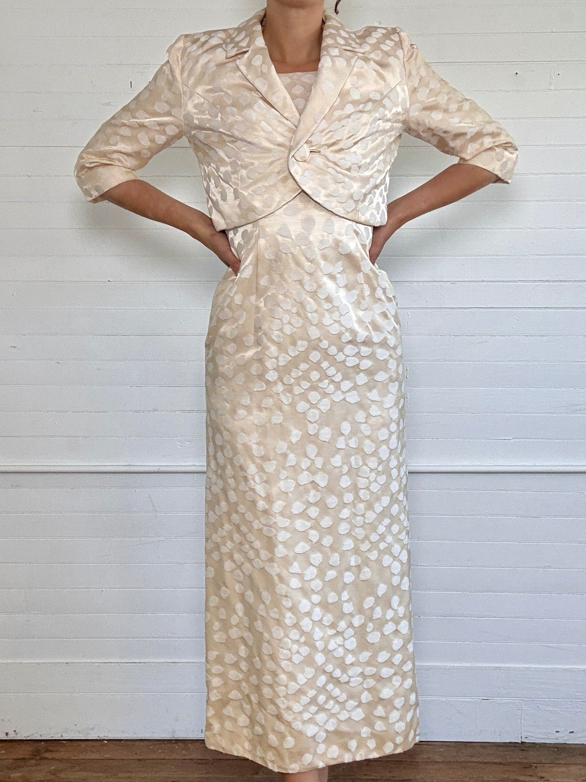 RARE Vintage Ivey Wade Austin Dress Set