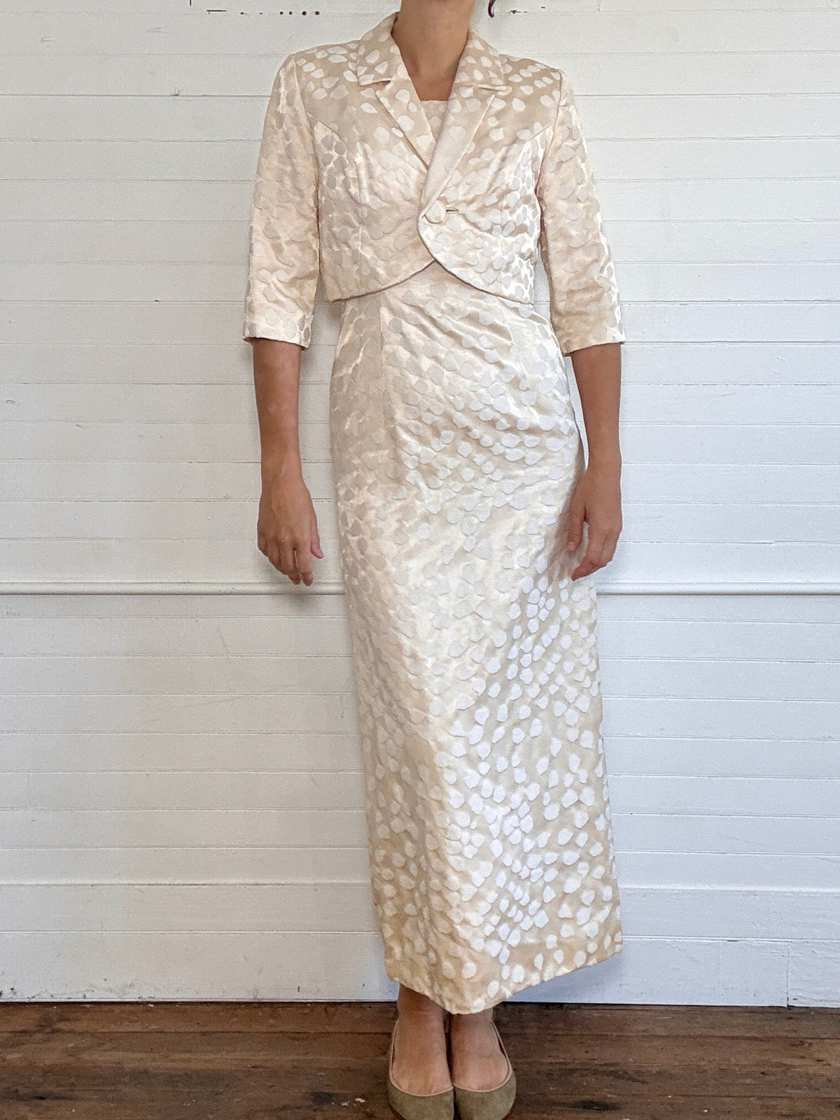 RARE Vintage Ivey Wade Austin Dress Set