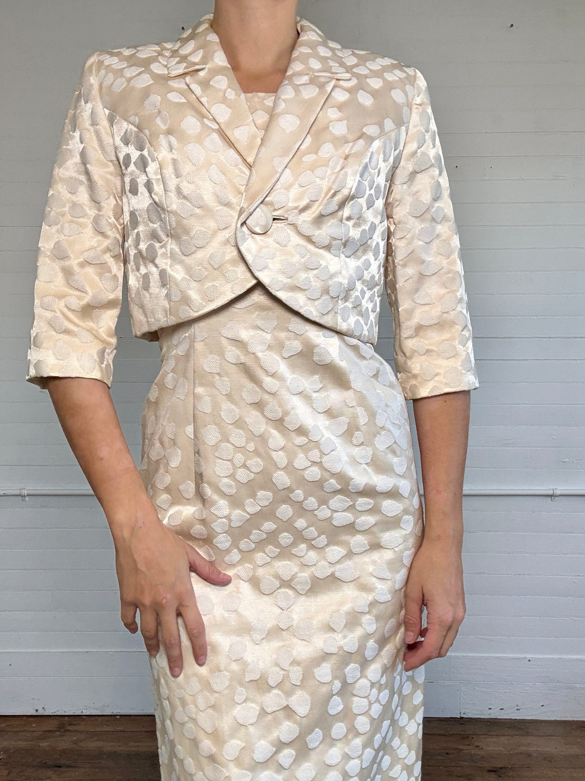 RARE Vintage Ivey Wade Austin Dress Set