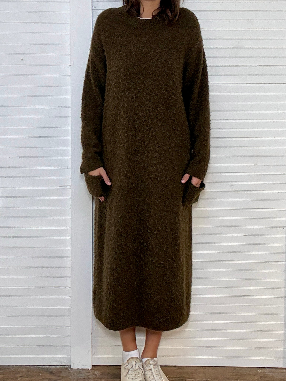 Pre-Loved Tibi Green Sweater Dress