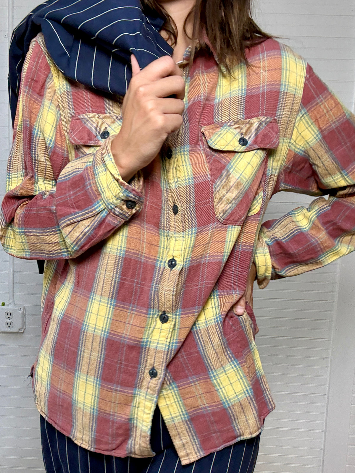 Pre-Loved RRL Ralph Lauren Plaid Top