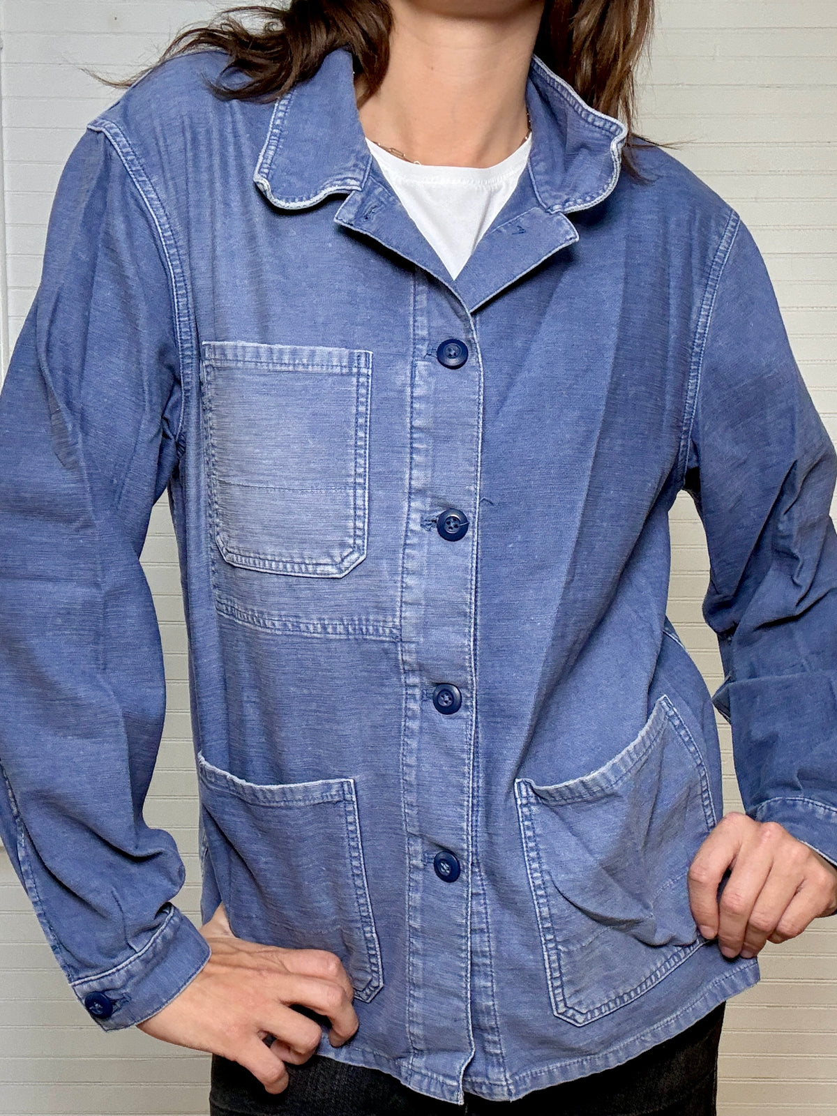 Pre-Loved POLO Ralph Lauren Blue Denim Trucker Jacket