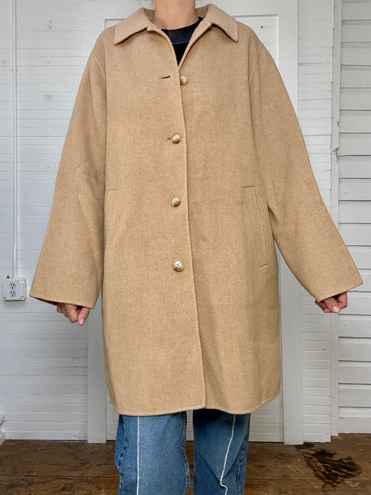 Pre-Loved POLO Ralph Lauren Camel Coat