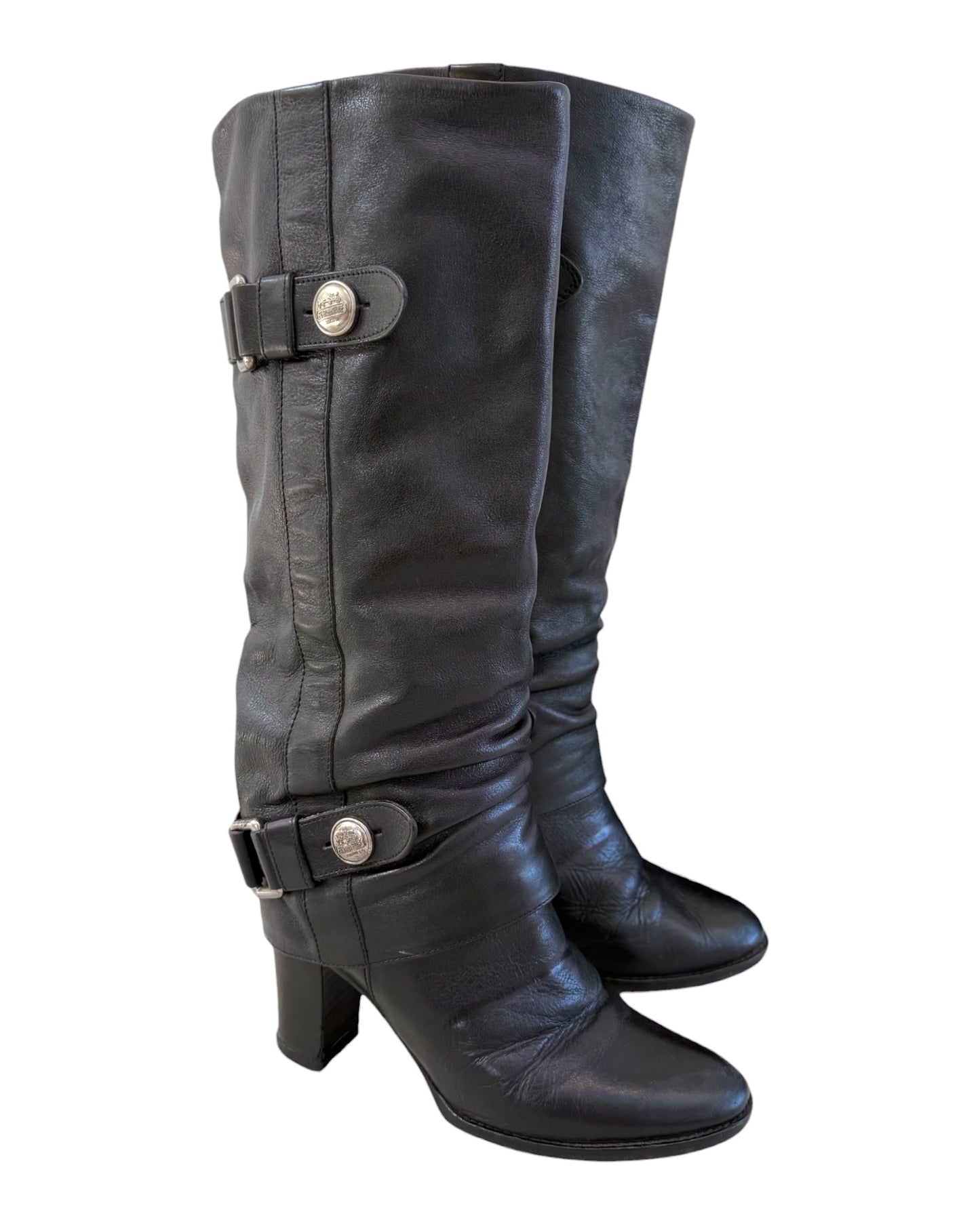 Vintage Coach Leather Boots