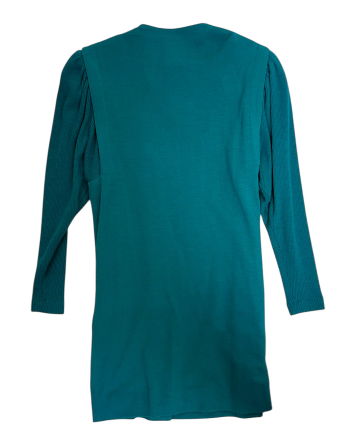 Vintage I.Magnin Teal Mini Dress