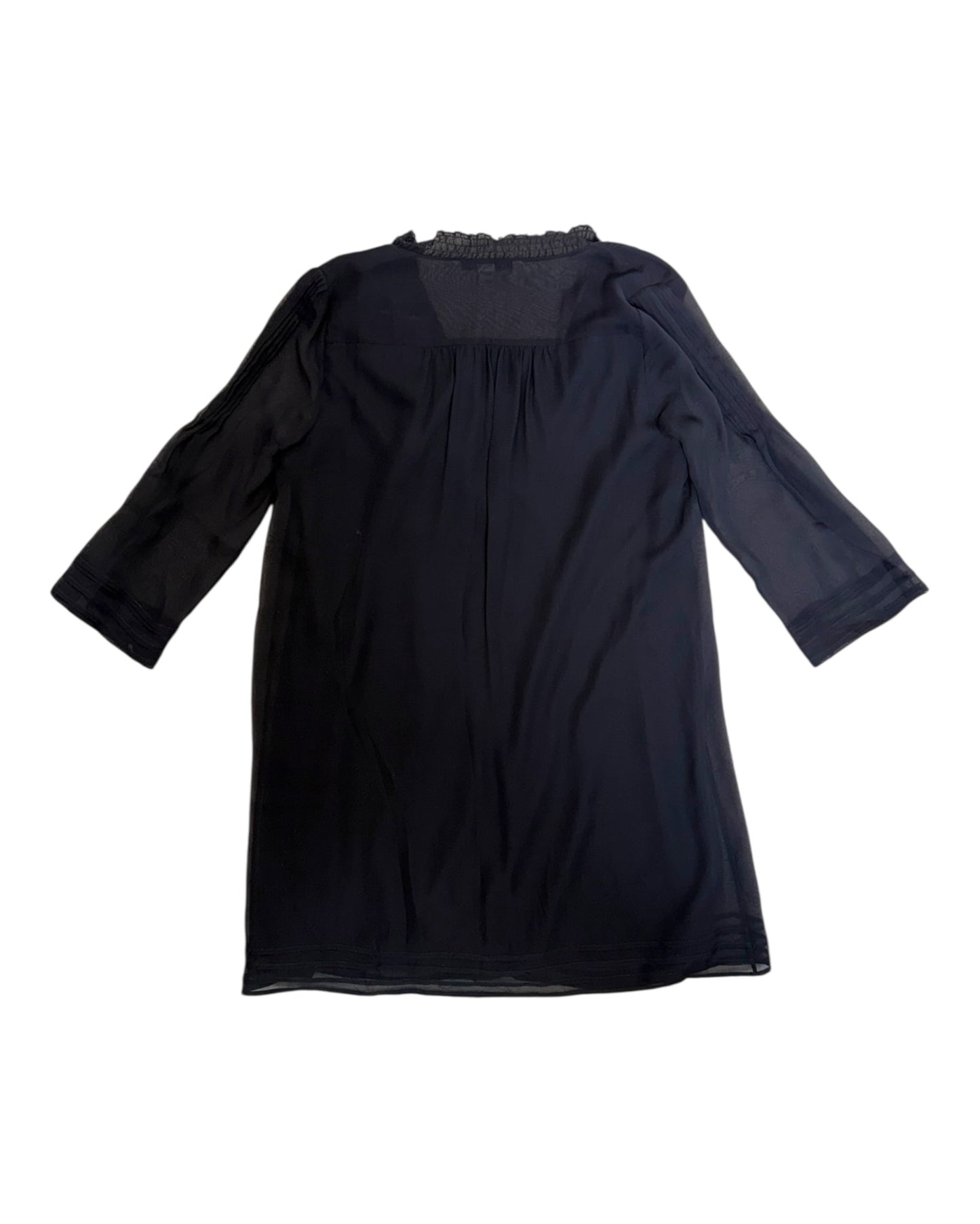 Vintage Diane Von Furstenberg Navy Blue Tent Dress