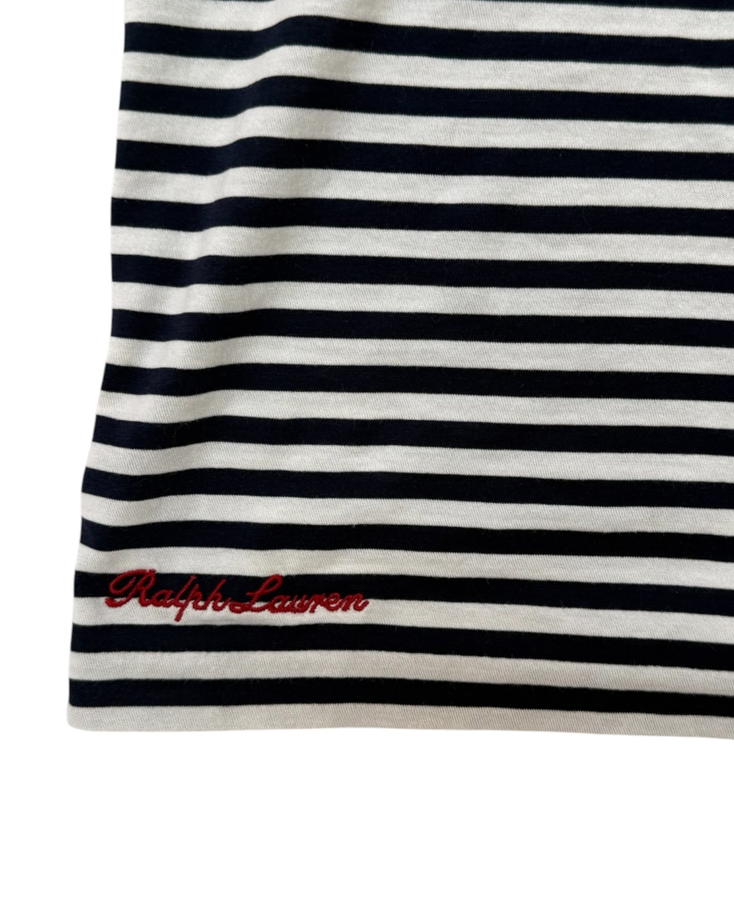 Pre-Loved Ralph Lauren Purple Label Stripe Tee