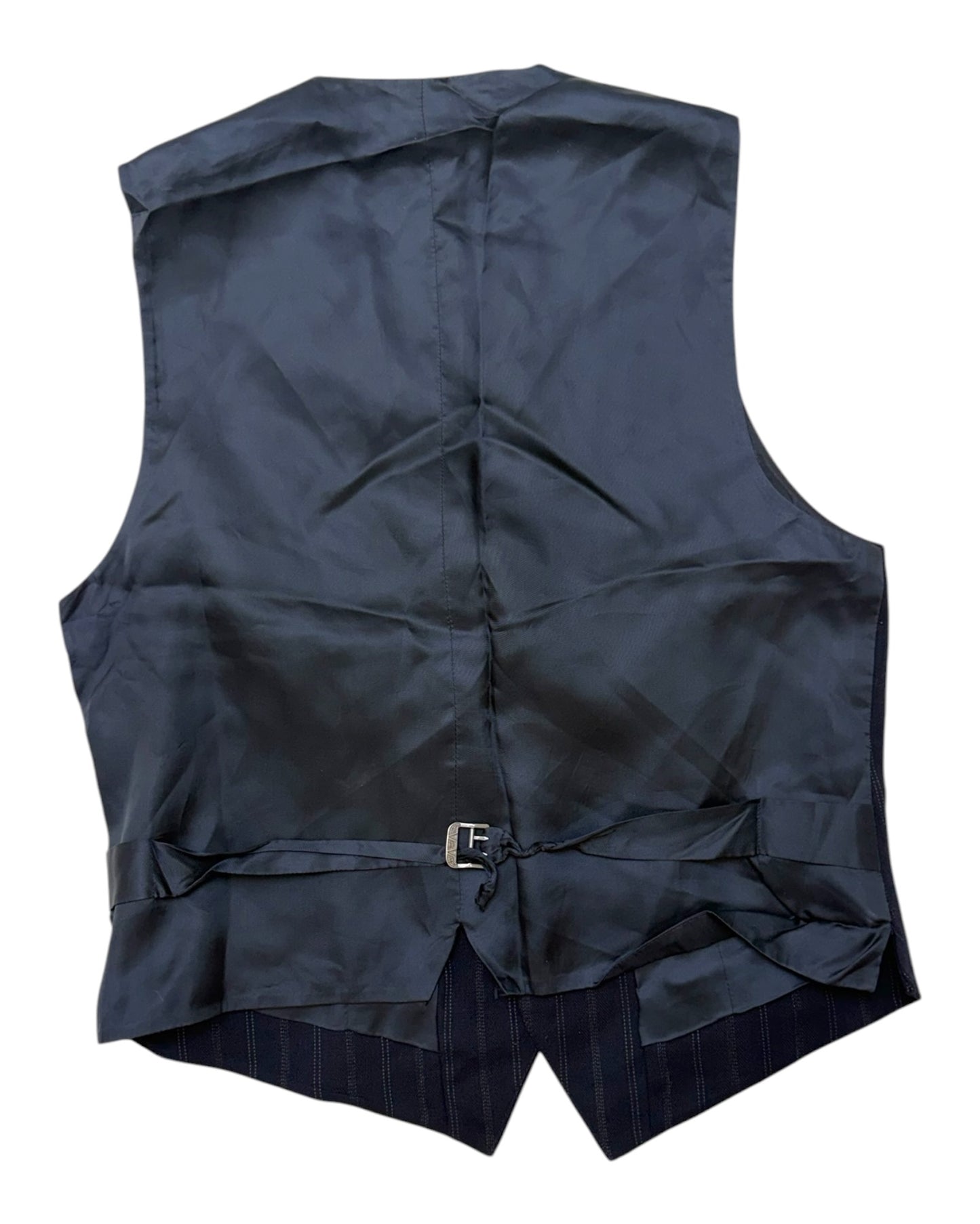 Vintage Ralph Lauren Navy Blue Stripe Vest