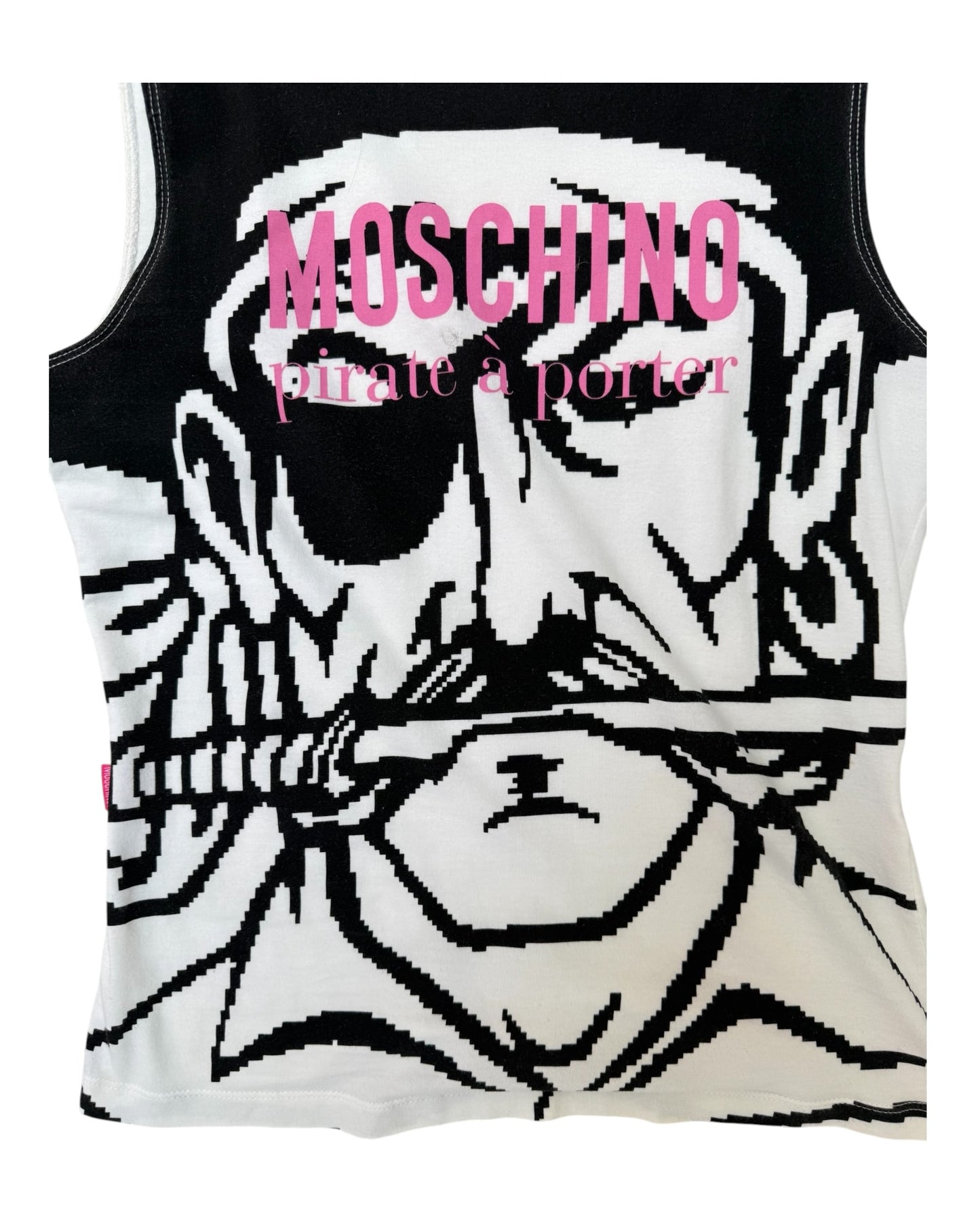 Vintage Moschino Graphic Muscle Tank