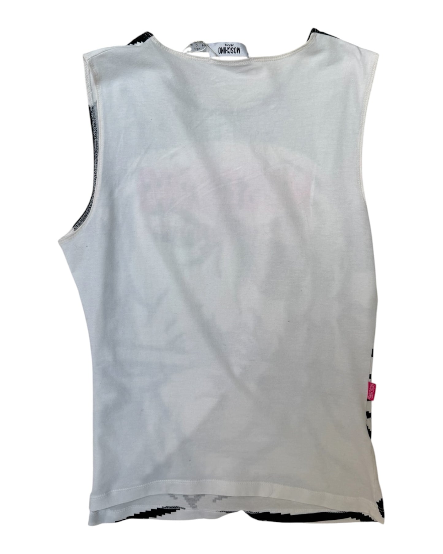 Vintage Moschino Graphic Muscle Tank