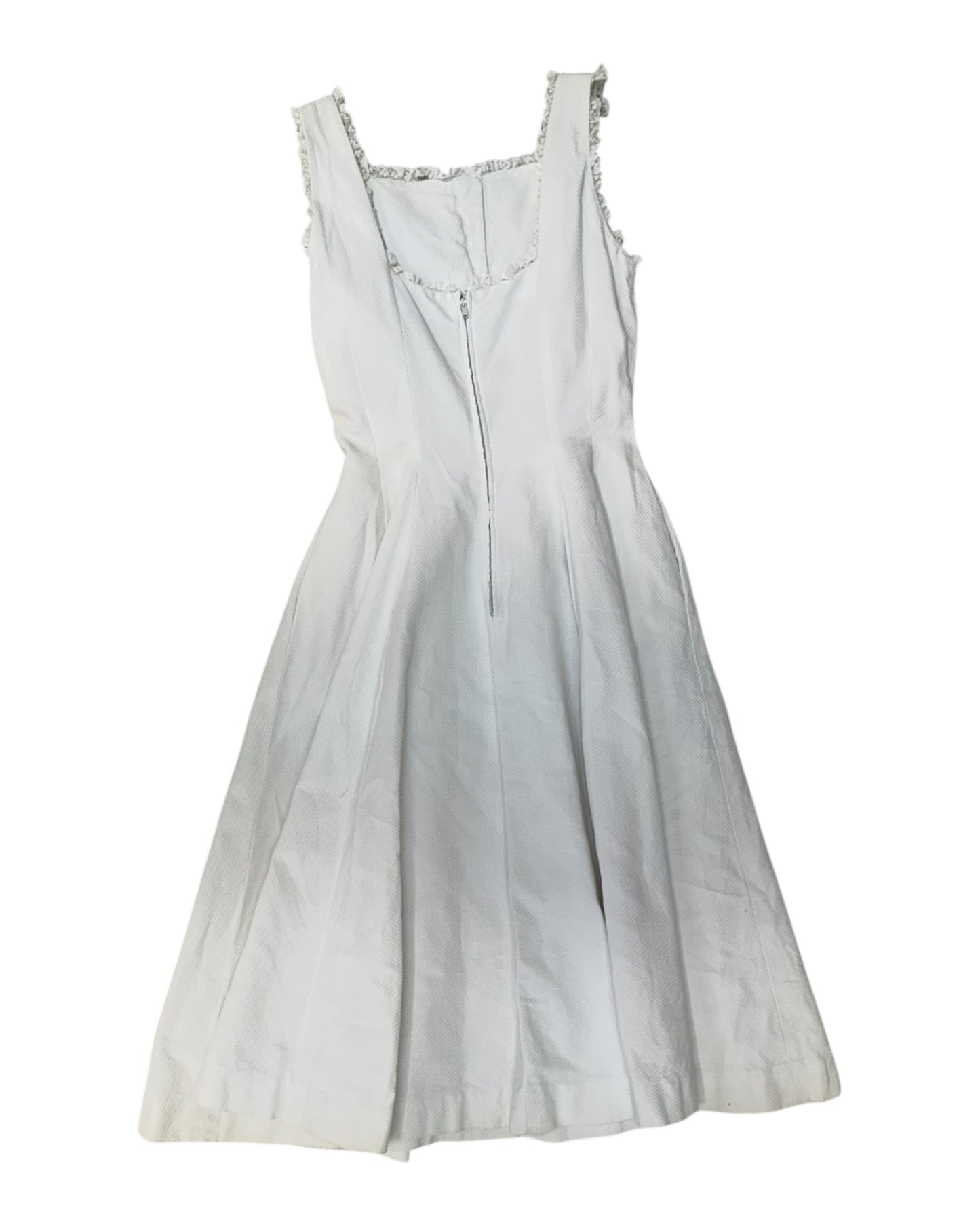 Vintage 1950's Anne Fogarty Cotton A-Line Midi Dress