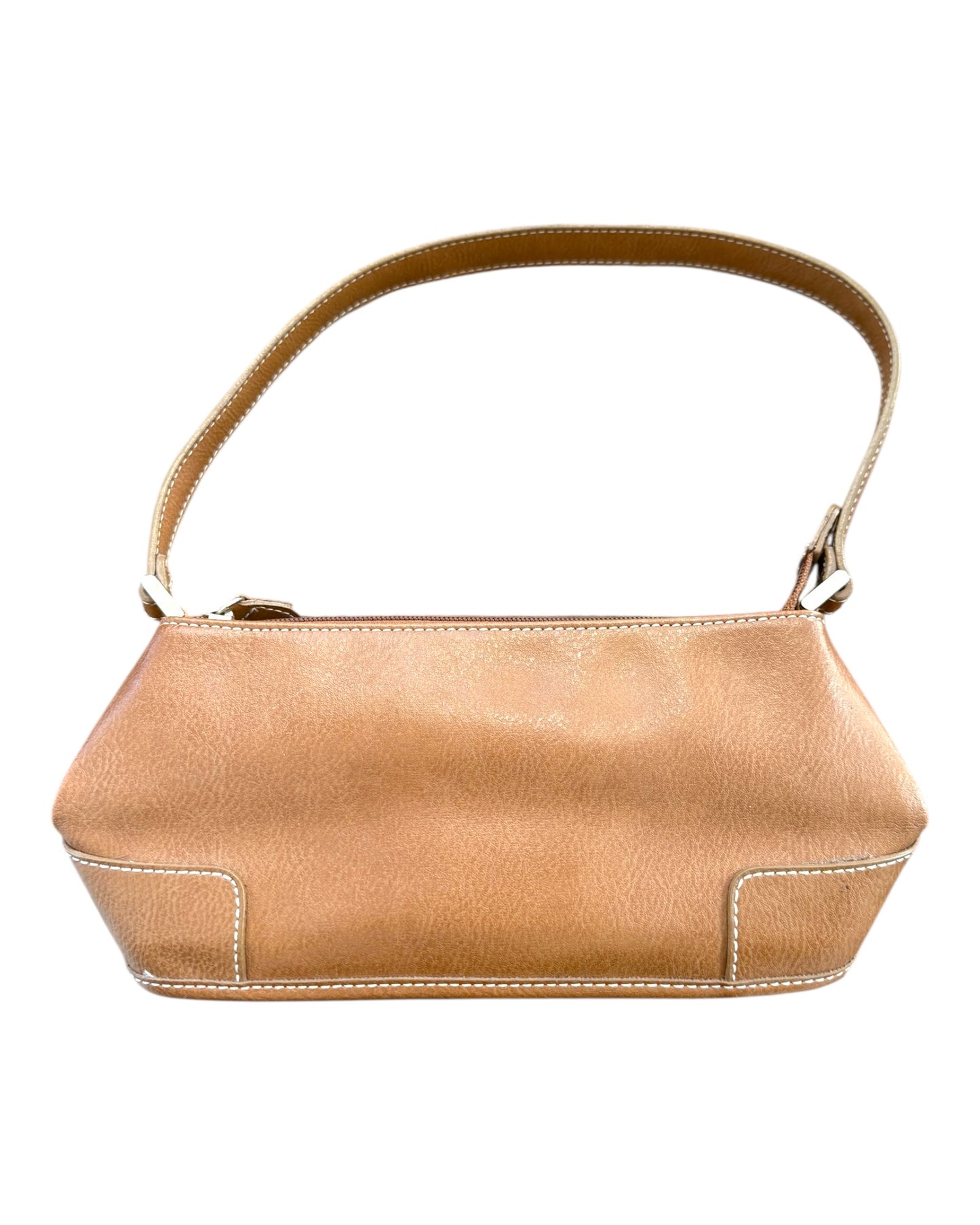 Vintage Brown Leather Small Bag