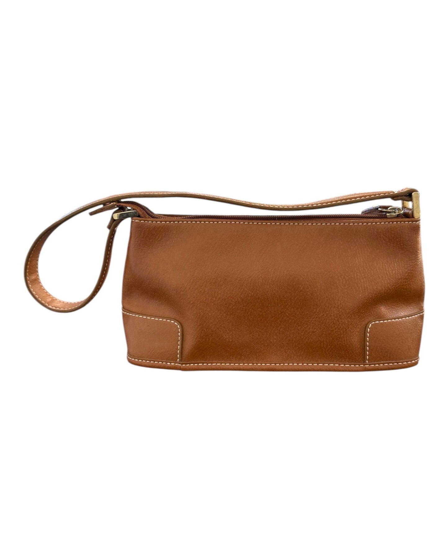 Vintage Brown Leather Small Bag