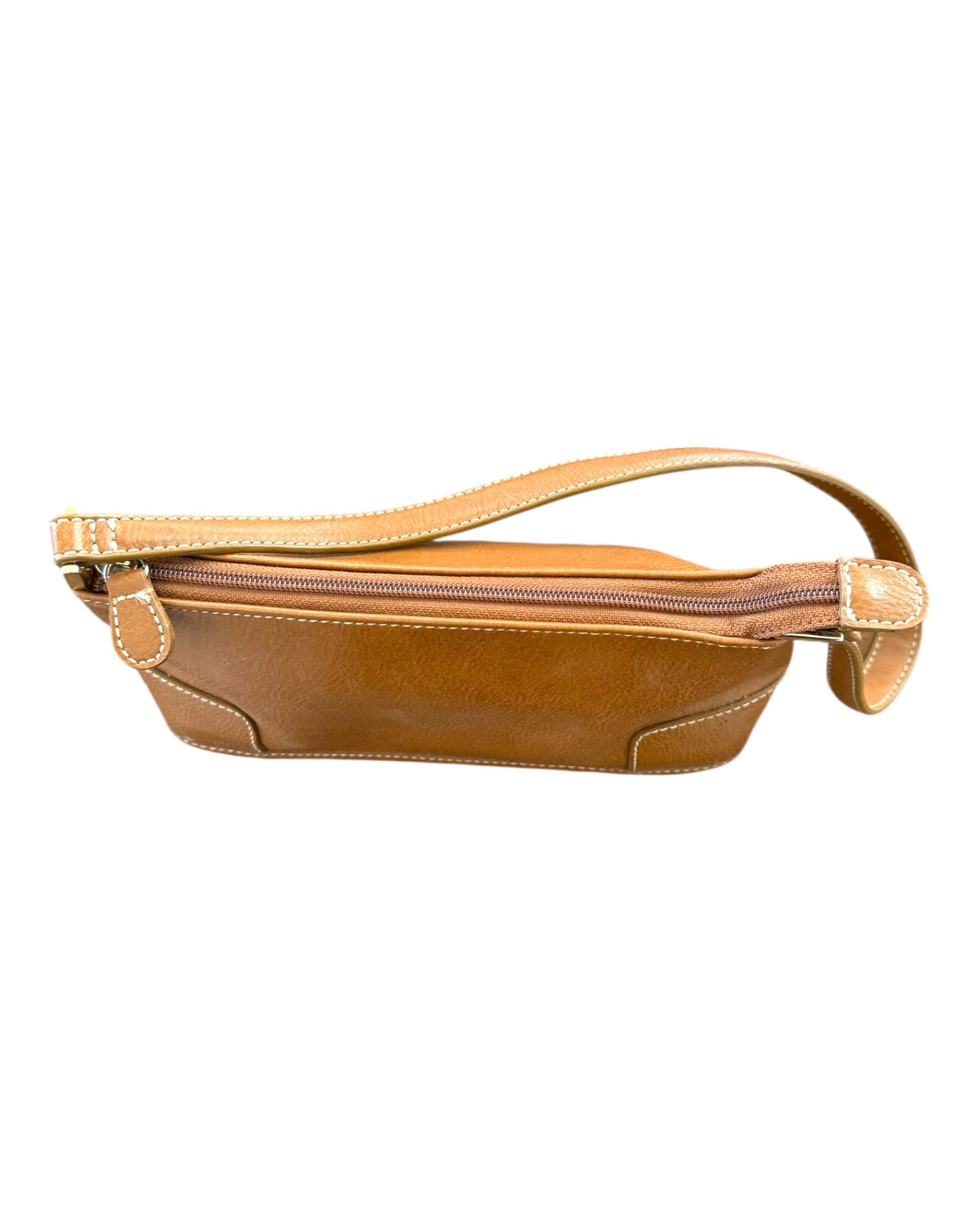 Vintage Brown Leather Small Bag