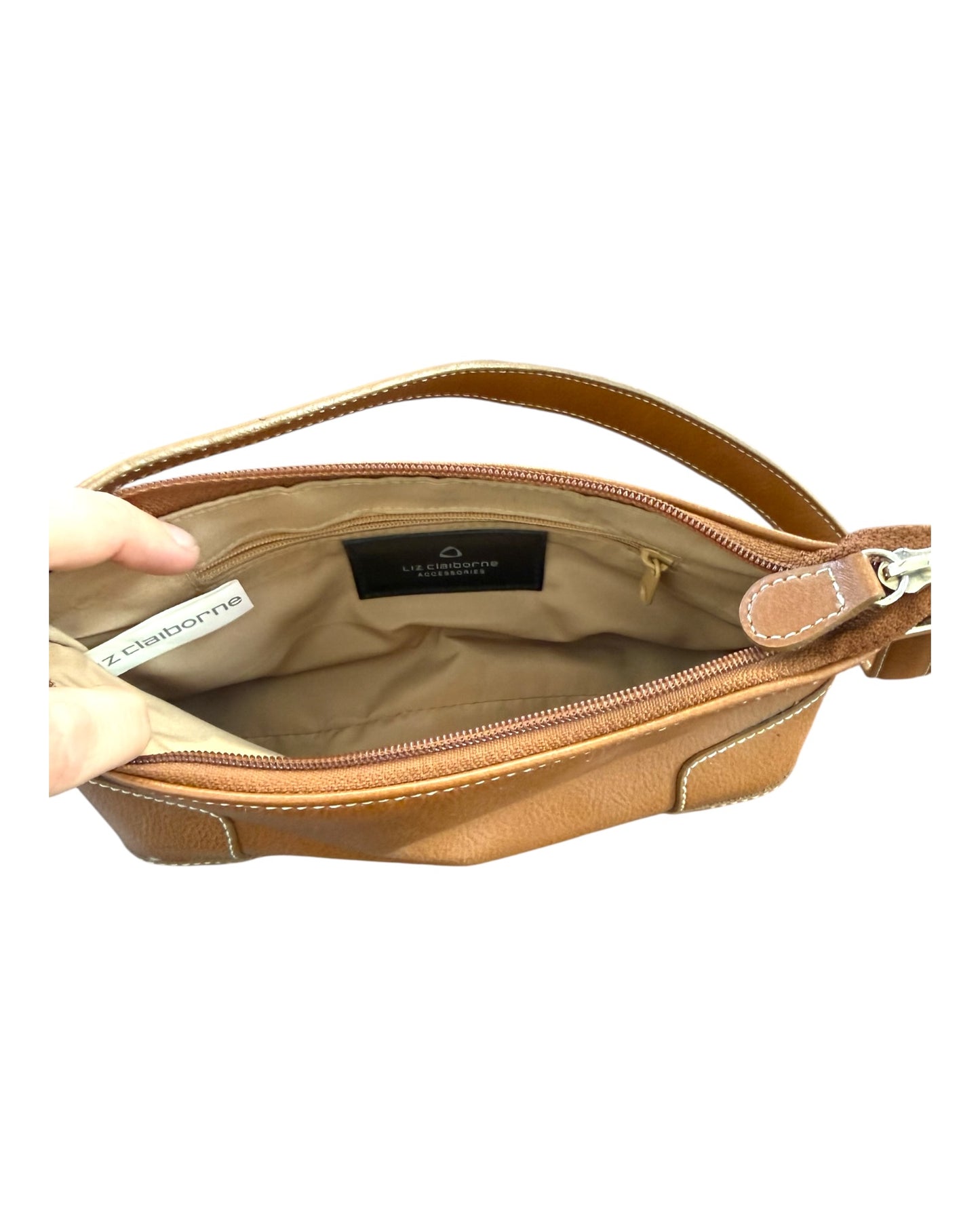 Vintage Brown Leather Small Bag