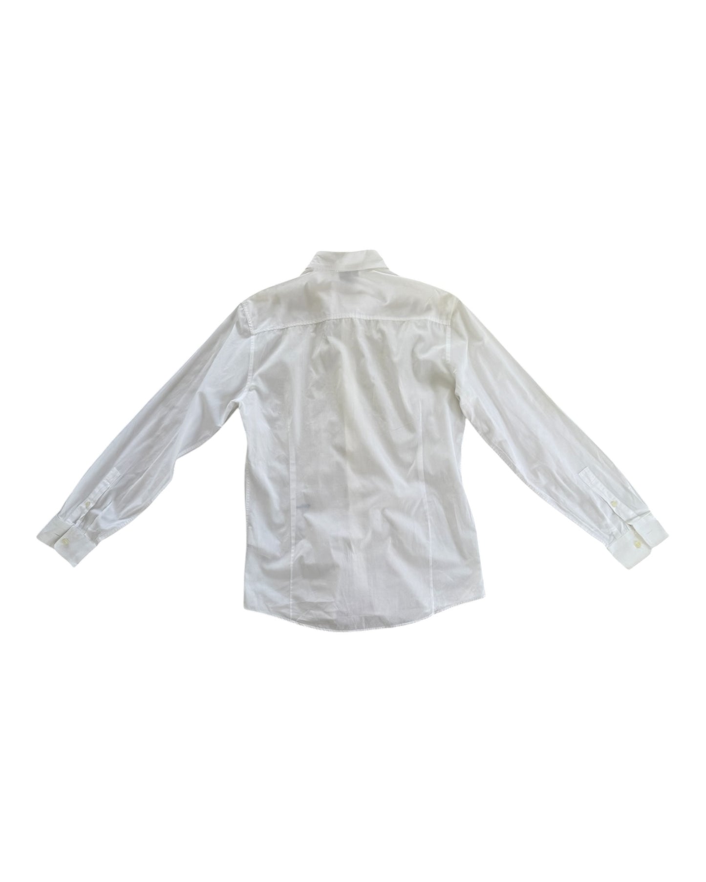Vintage Just Cavalli by Roberto Cavalli White Embroidered Top
