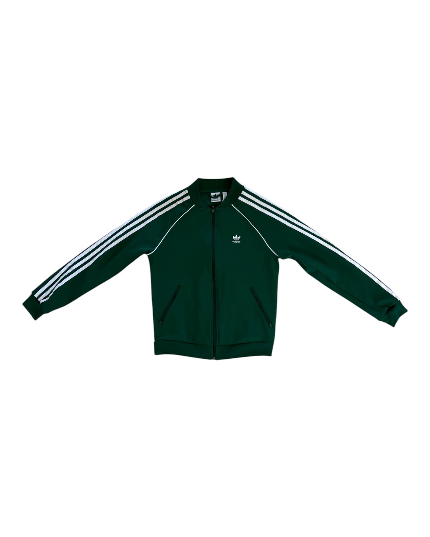 Pre-Loved Adidas Green Zip-Up Jacket