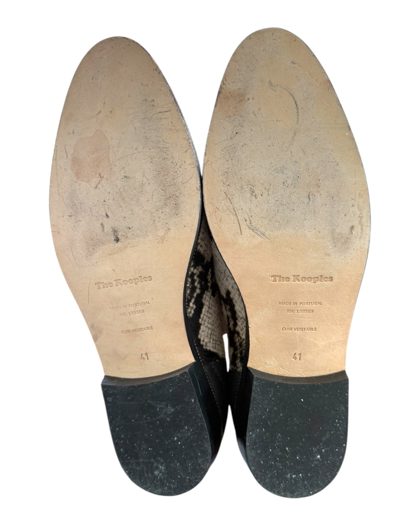 Pre-Loved The Kooples Calfskin Loafers