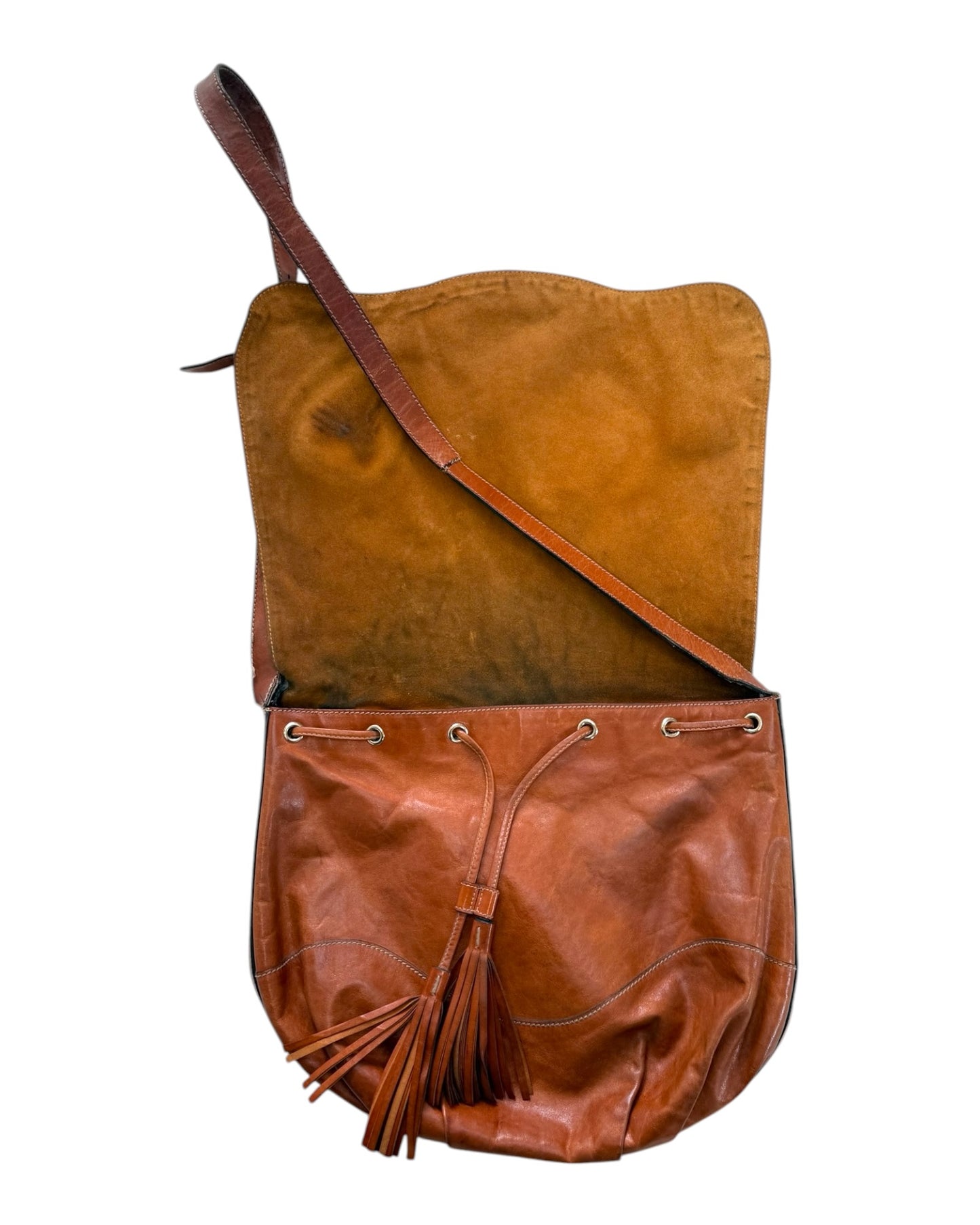 Vintage Gucci Tattoo Messenger Bag