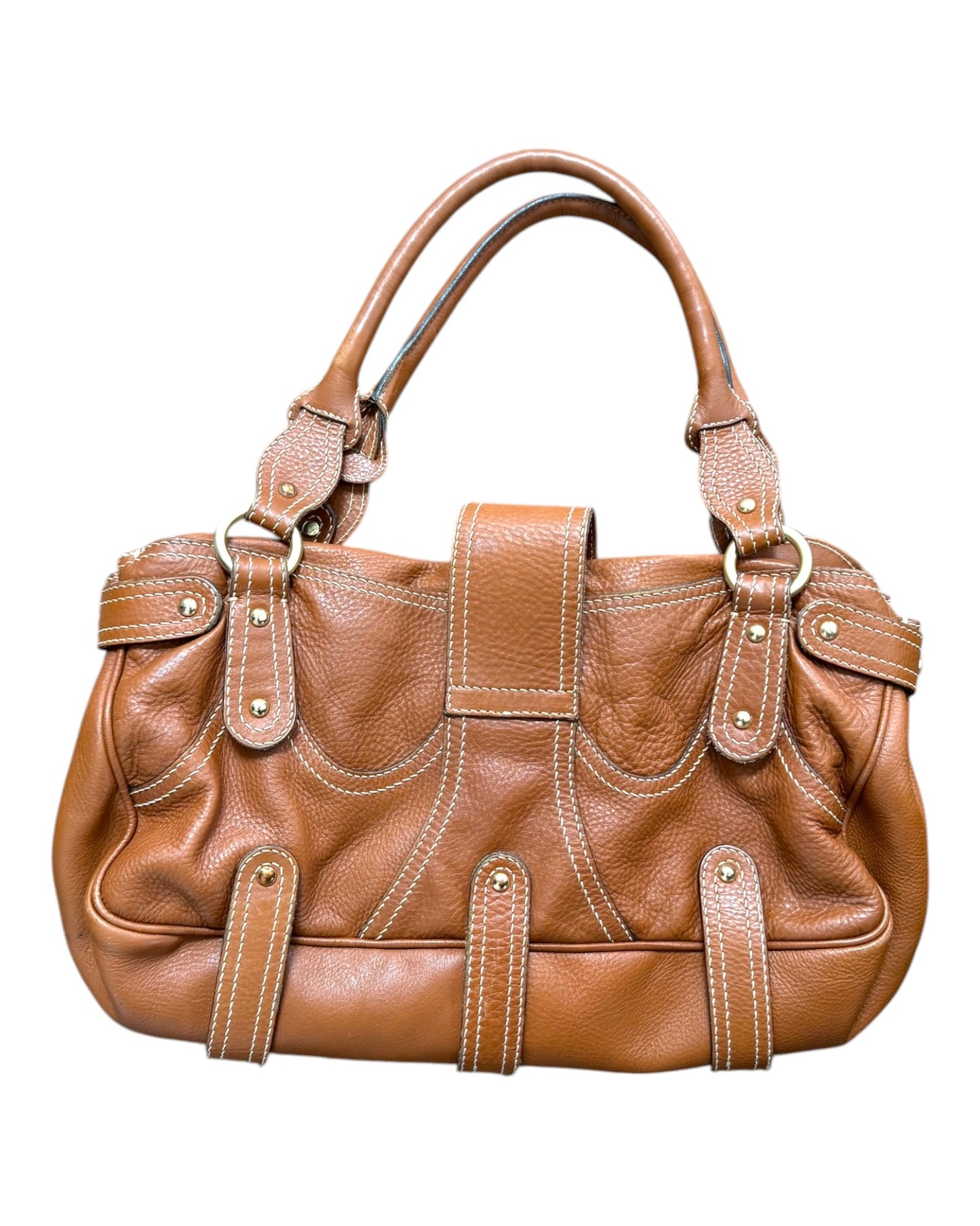Vintage Valentino Brown Tote Bag