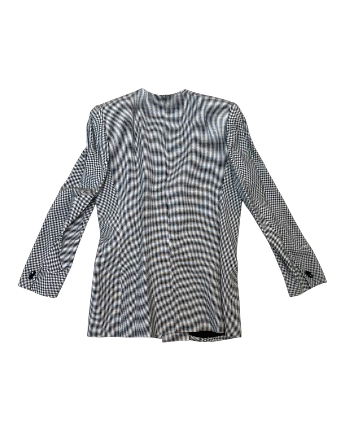 Vintage 1980s KASPER for A.S.L Gingham Blazer
