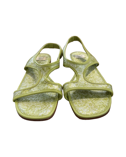 Pre-Loved Maryam Nassir Zadeh Green Sandals