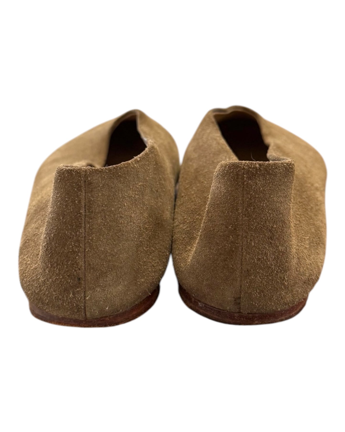 Pre-Loved Creatures of Comfort Brown Suede Flats