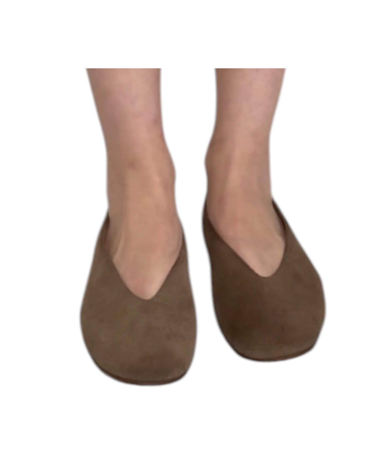 Pre-Loved Creatures of Comfort Brown Suede Flats
