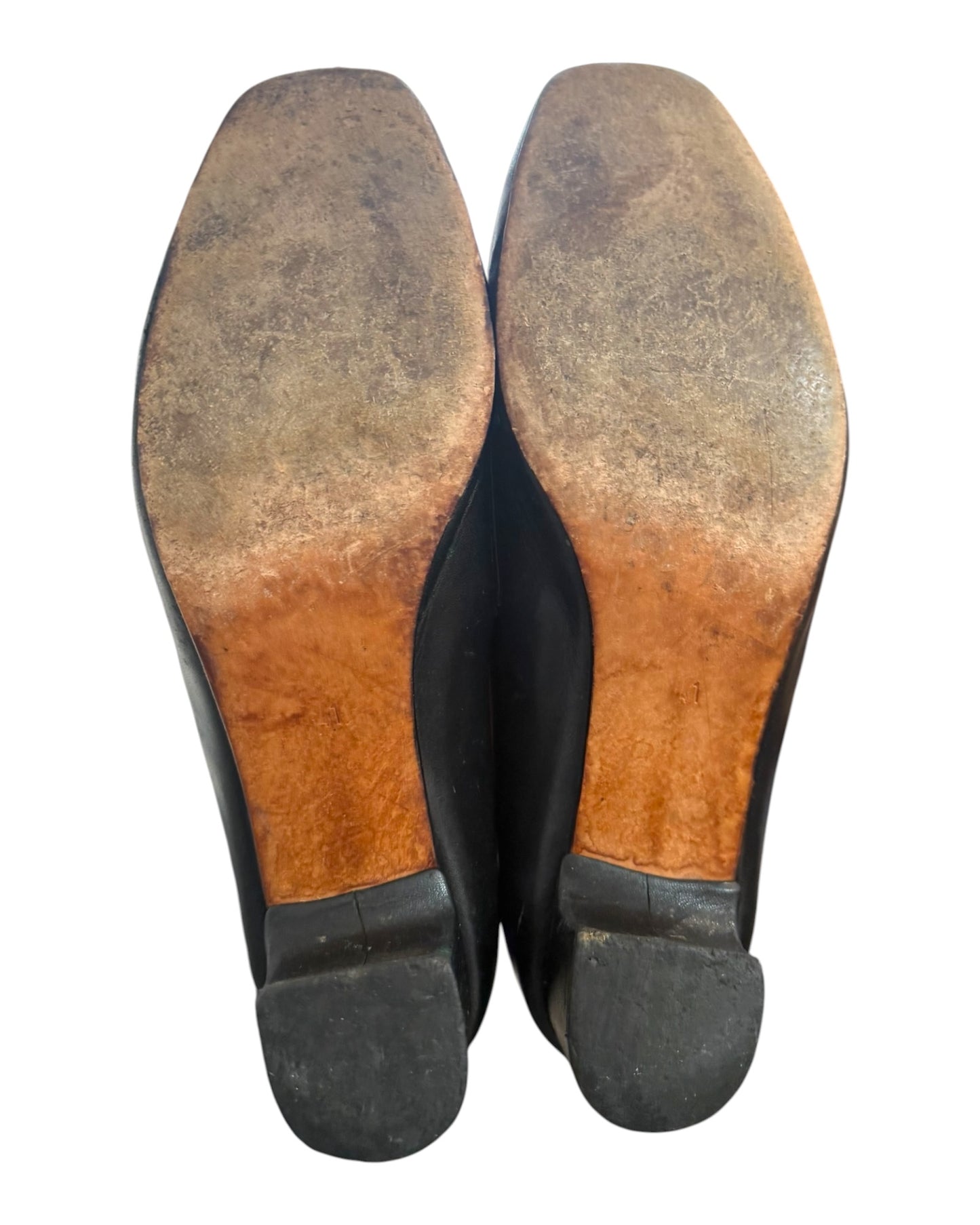 Vintage Maryam Nassir Zadeh Black Leather Loafers