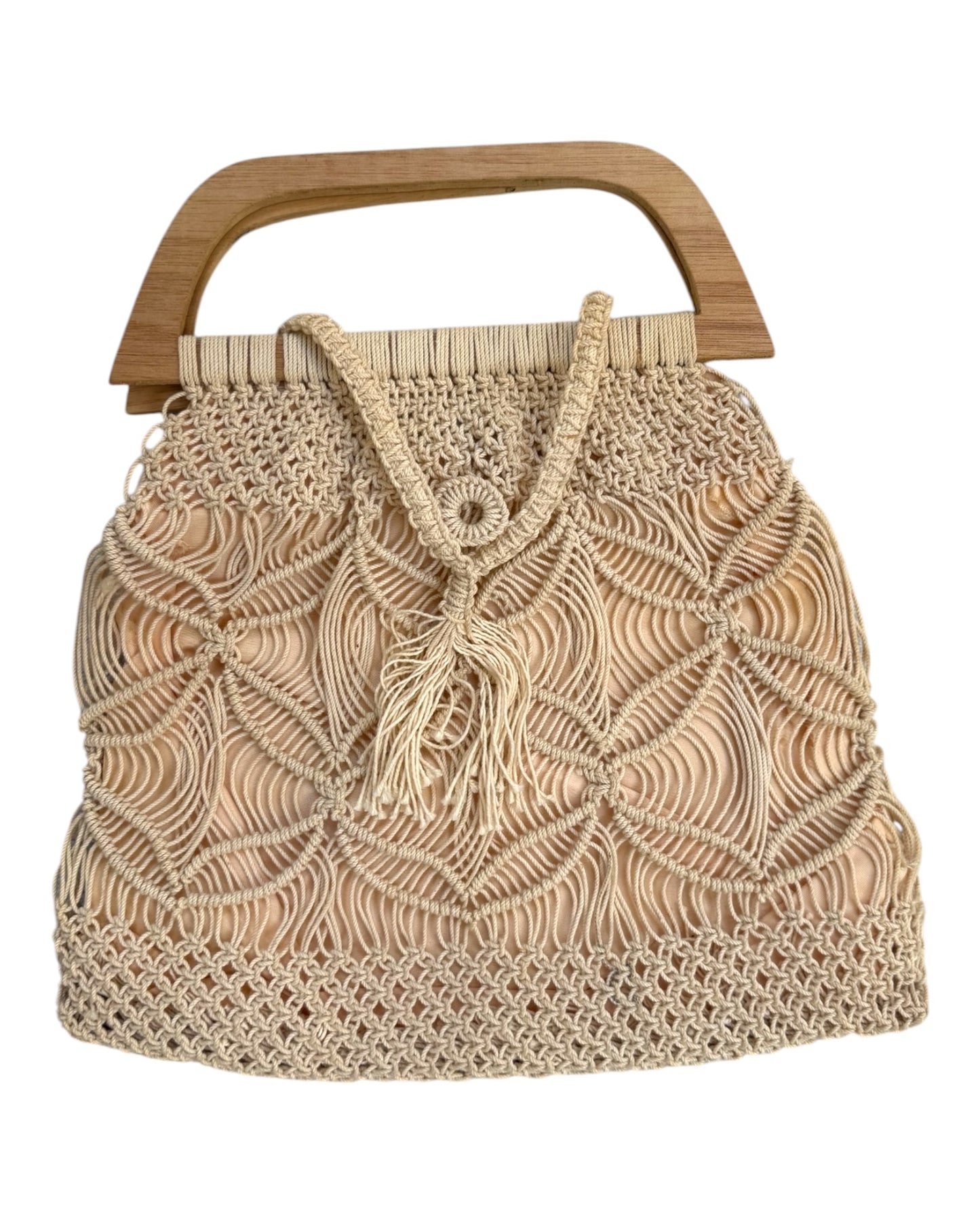 Vintage Handwoven Handbag