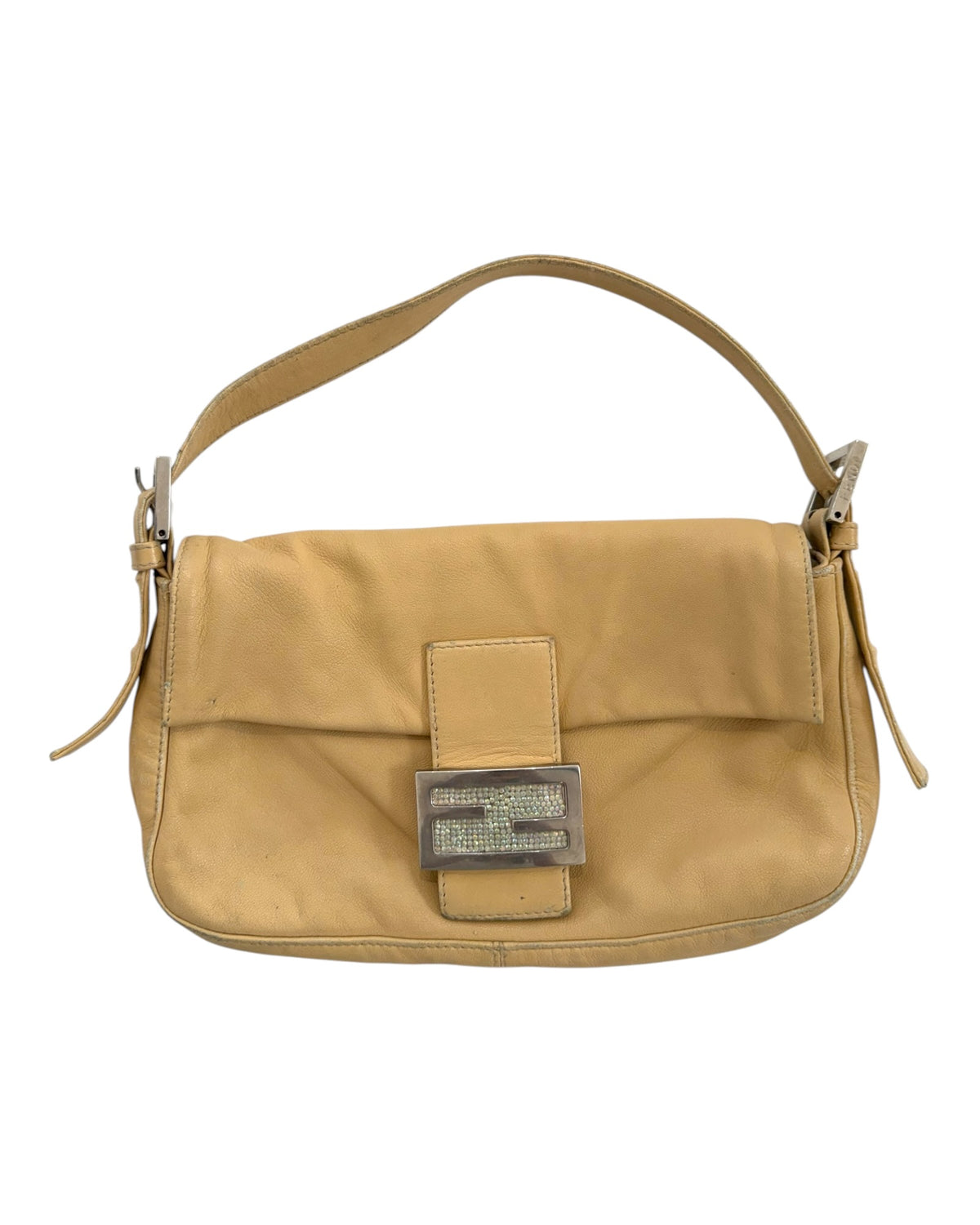 Vintage 2000 Fendi Leather Baguette