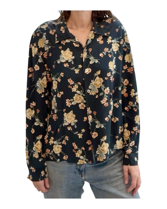 Vintage Evan-Picone Floral Blouse