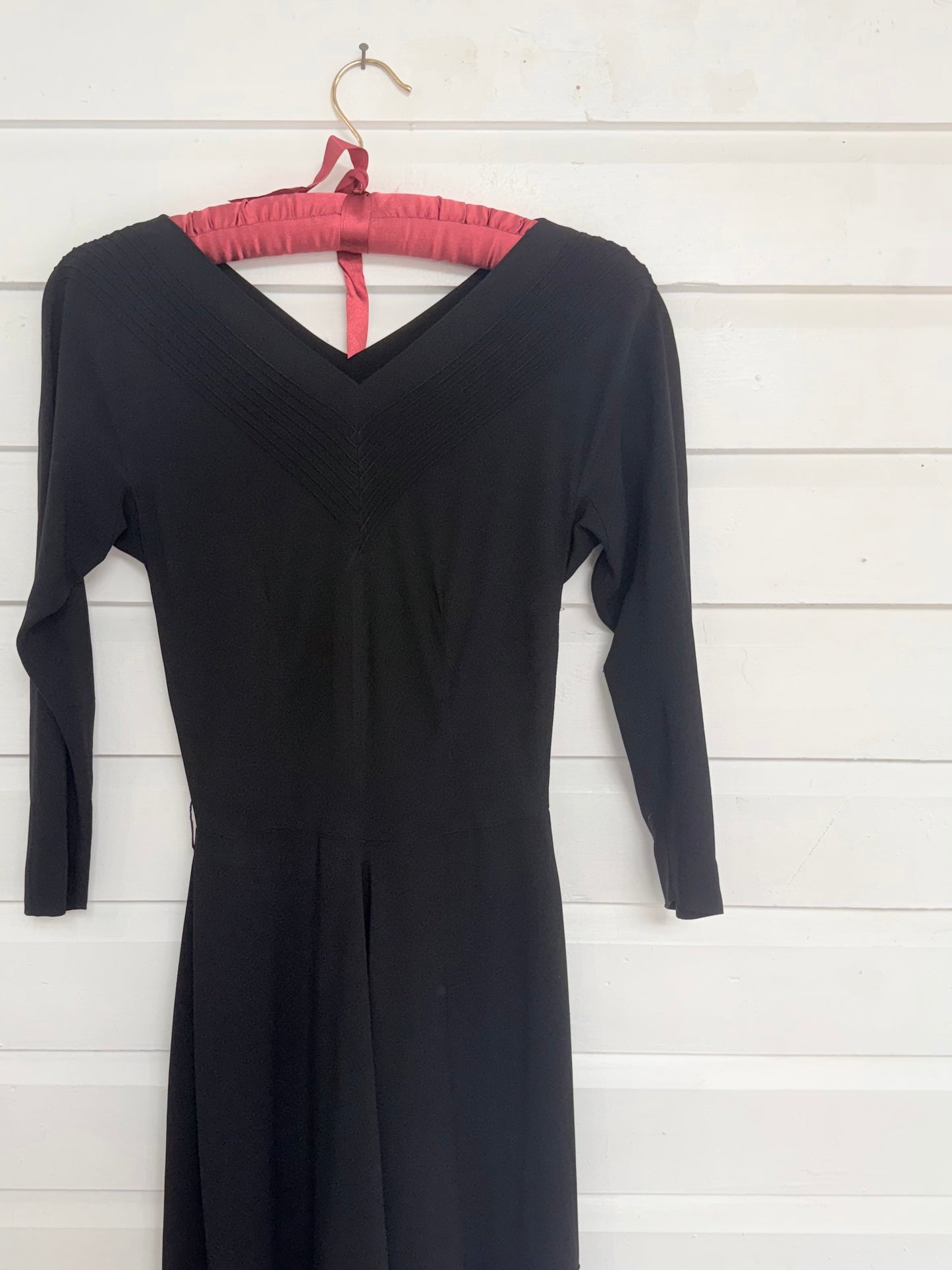 Vintage Black Cocktail Dress