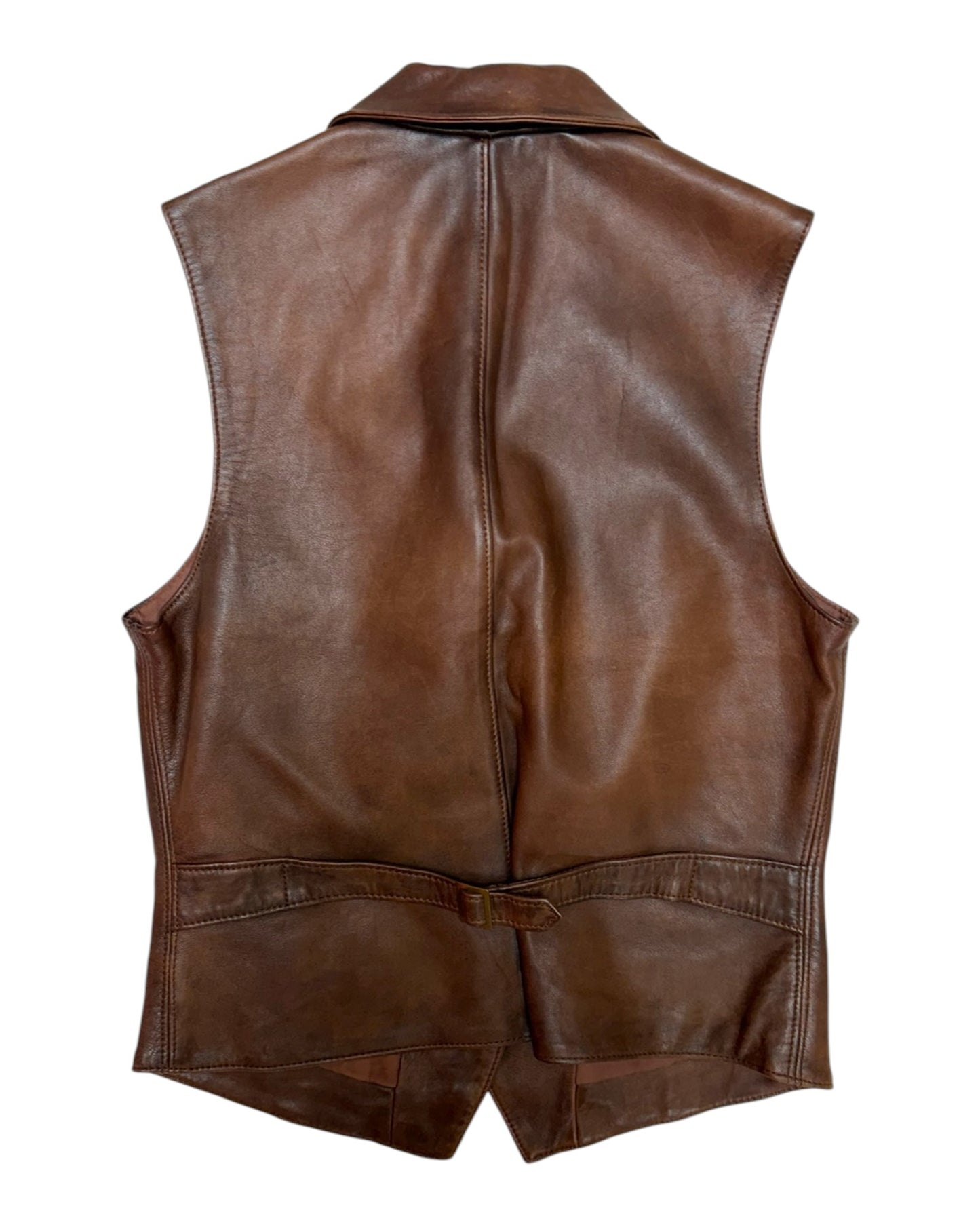 Pre-Loved Ralph Lauren Leather Vest